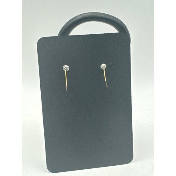 Gold Cowrie Shell & Tassel Earrings Peach Colored - Picture 4 of 4